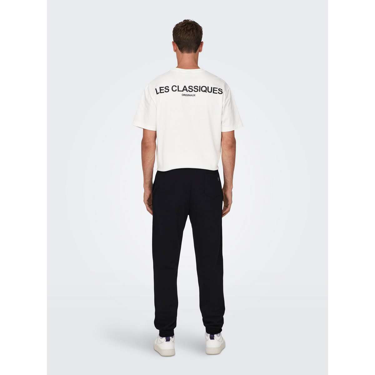ONLY & SONS MEN΄S REGULAR FIT COTTON SWEATPANTS 22018686 BLACK